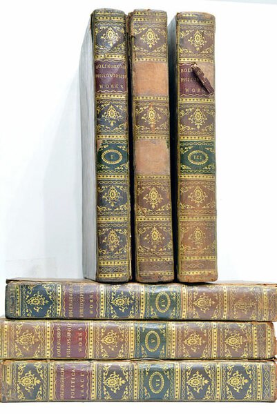 The Philosophical Works in six volumes. Published by David Mallet, …