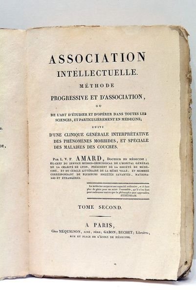 Association Intellectuelle, Méthode progressive et d'association, ou de l'Art d'Etudier …