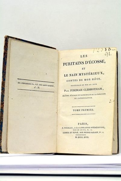 Les Puritains d'Ecosse, et le Nain Mystérieux, contes de mon …