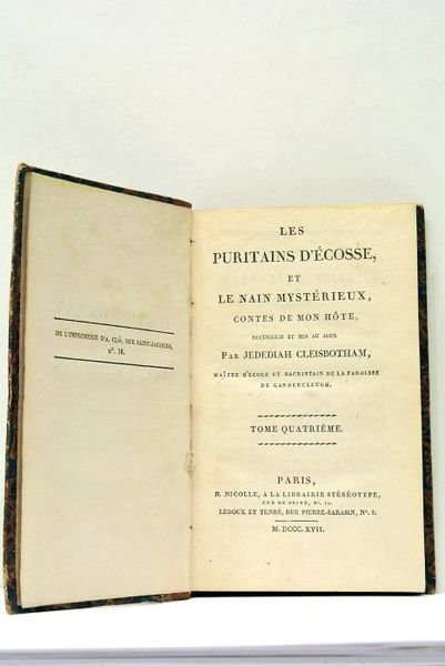 Les Puritains d'Ecosse, et le Nain Mystérieux, contes de mon …