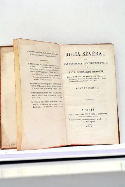 Julia Sévéra, ou l'An quatre cent quatre-vingt-douze.