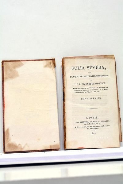 Julia Sévéra, ou l'An quatre cent quatre-vingt-douze.