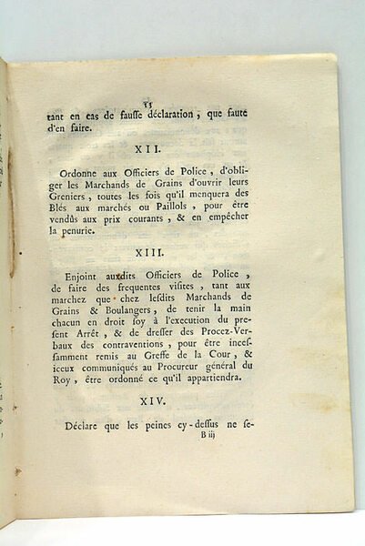 EXTRAIT DES REGISTRES DU CONSEIL SOUVERAIN DE ROUSSILLON.