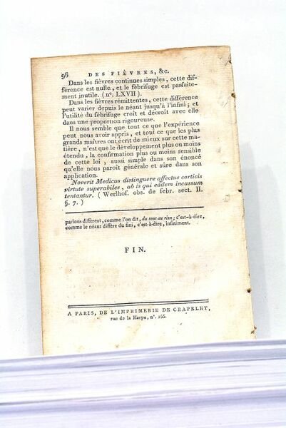 Mémoire qui a remporté le Prix au Jugement de l'Académie …