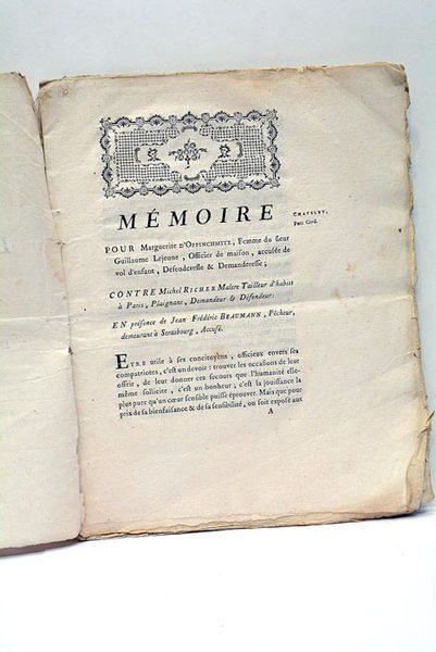 QUESTION D'ETAT. Enfant réclamé par deux pères à l'Hopital Saint …