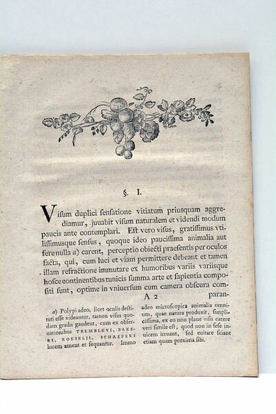 Dissertatio Inavgvralis Medica. De Diplopia.