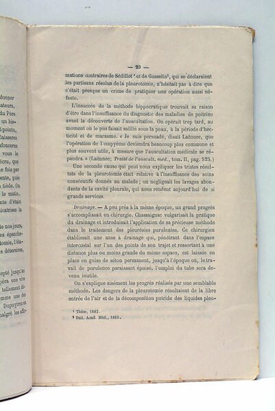 Du Traitement de l'Empyème considéré plus particulièrement au point de … | Immagine Gallery 2