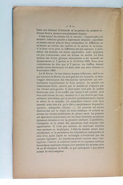 Contribution à l'Etude des Myopathies Pseudo-Hypertrophiques d'origine Neurotique.