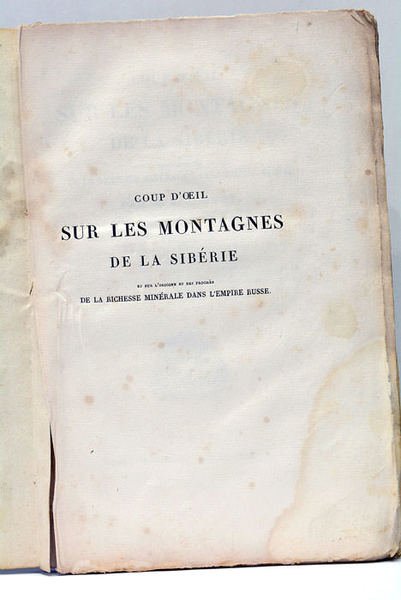 Coup d'Œil sur les Montagnes de la Sibérie et sur … | Immagine Gallery 1