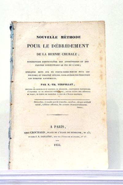 Nouvelle méthode pour le débridement de la hernie crurale. Description …