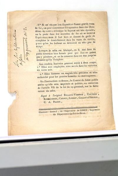 LOI sur la Fabrication du Salin suivie d'une Instruction sur …