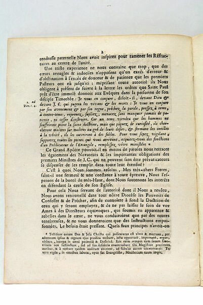 Mandement de Monseigneur l'Evêque du Duc de Laon, second Pair …