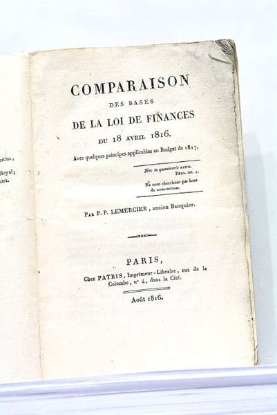 Comparaison des Bases de la Loi des Finances du 18 …