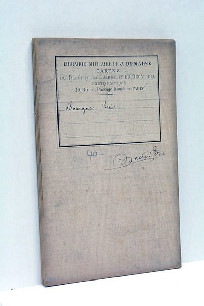 CARTE de Bourges. Gravée: le trait par Thuillier, la lettre …