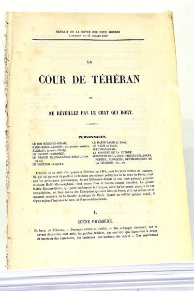 COUR (La) de Téhéran ou Ne Réveillez pas le Chat …