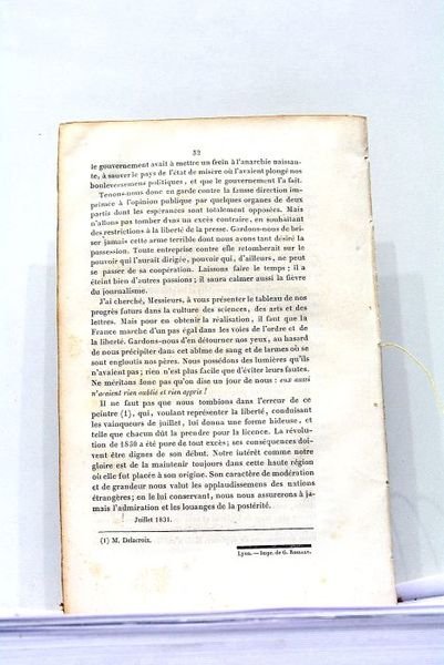 De l'Influence que doit exercer le Gouvernement fondé par la …