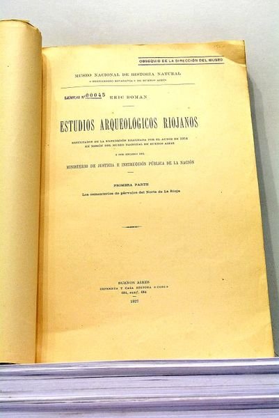 Estudios Arqueológicos Riojanos resultados de la Expedición Realizada por el …