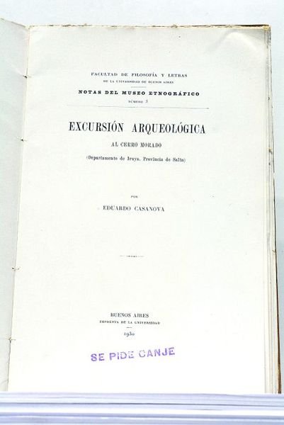 Excursión Arqueológico al Cerro Morado (Departamento de Iruya. Provincia de …