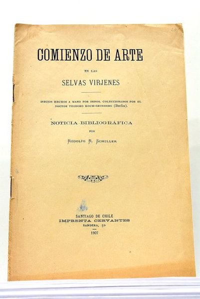 Comienzo de Arte en las Selvas Virjenes. Dibujos hechos a …