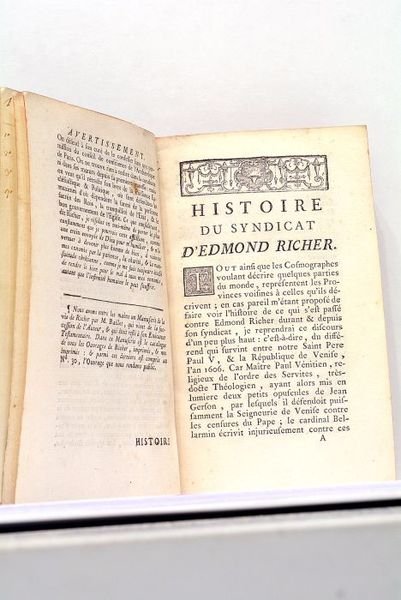 Histoire du Syndicat d'Edmond Richer.