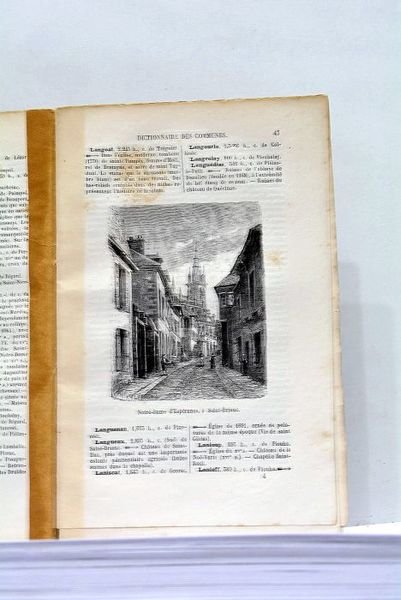 Géographie du Département des Côtes-du-Nord avec une carte colorié et …