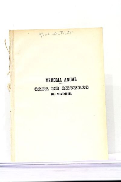 MEMORIA ANUAL de la Caja de Ahorros de Madrid y …