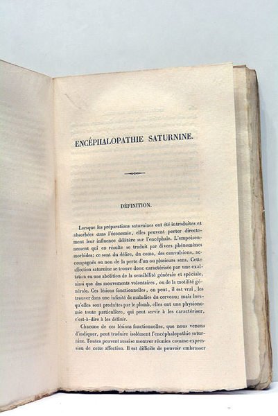 Traité des Maladies de Plomb ou Saturnines, suivi de l'indication …