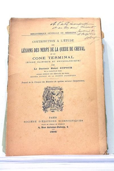 Contribution à l'étude des Lésions des Nerfs de la Queue …