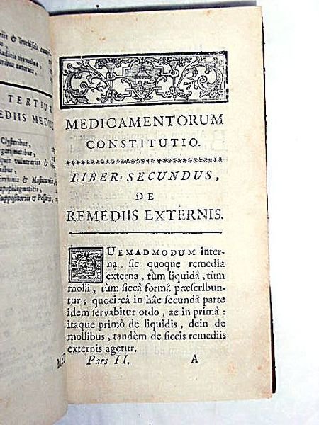 Medicamentorum Constitutio, seu Formulae. In lucem editae ac auctae, cura …