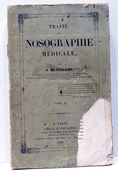 Traité de Nosographie Médicale.