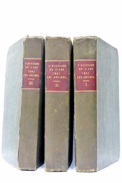 Manuel de l’Histoire de l’Art chez les Anciens.