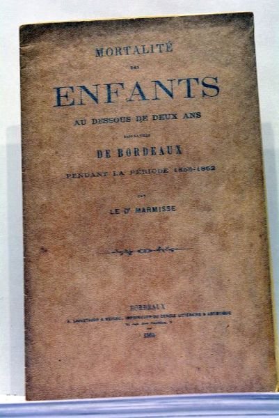 Mortalité des Enfants au dessous de deux ans dans la …