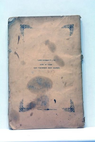 Les Vaudois des Alpes Italiennes de 1685 à 1694. Poème. …