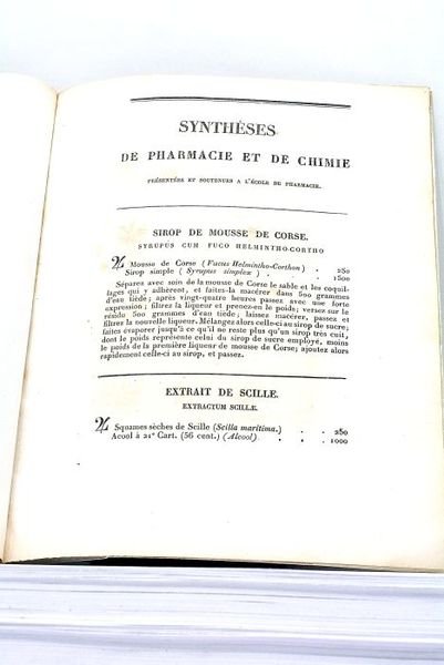 Synthèses de Pharmacie et de Chimie présentées et soutenues à …