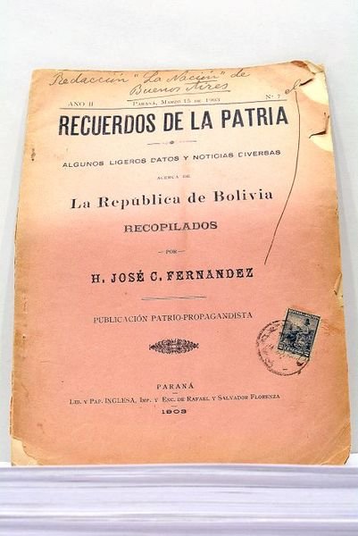 Algunos Ligeros Datos y Noticias civersas acerca de la República …