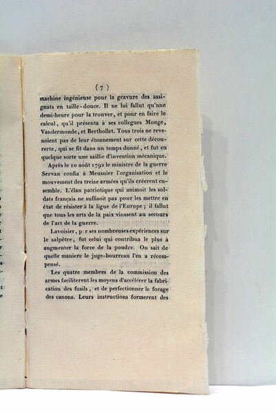 Éloge historique du Général Meusnier.