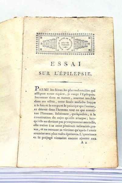 Essai sur l'Épilepsie.