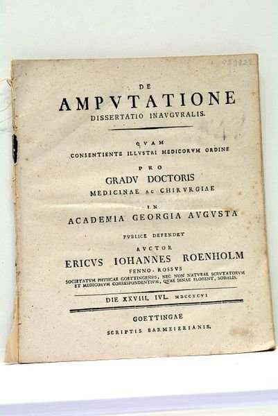 De Amputatione.