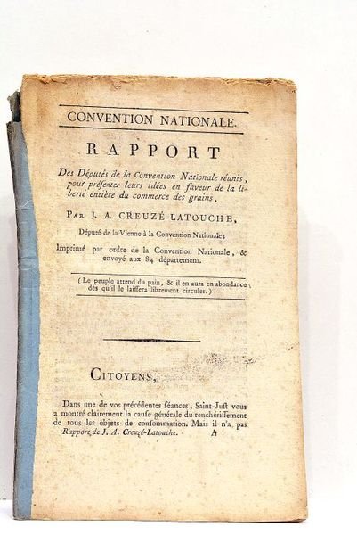 Rapport des Députés de la Convention Nationale réunis pour présenter …