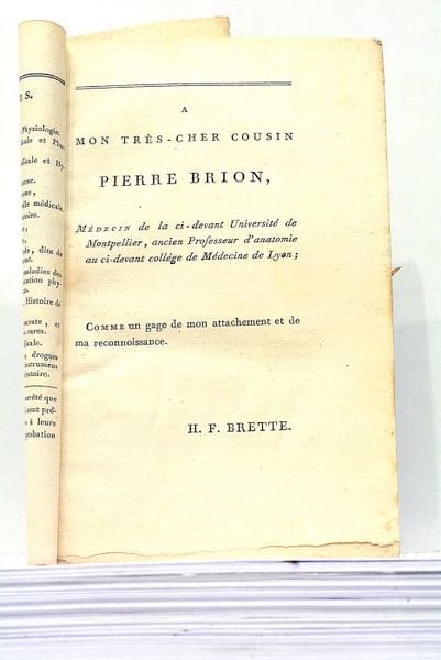 Dissertation sur la Fracture de la Clavicule, présentée et soutenue …