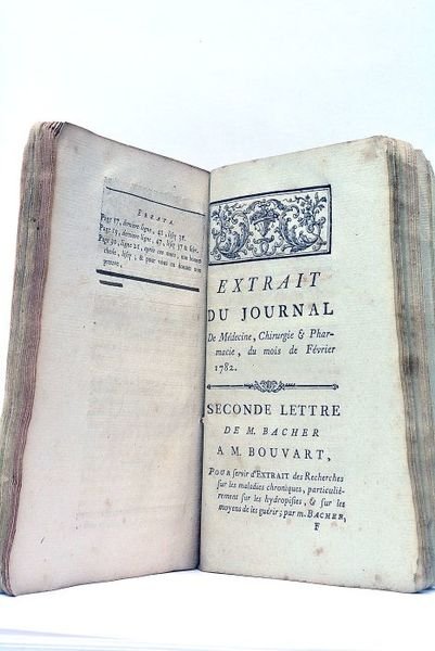 Lettre à M. Bouvart.