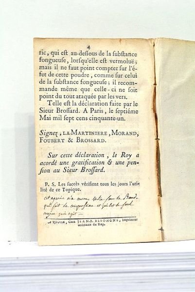 TOPIQUE pour arrêter l'Hémorragie des artères sans ligature, publié par …