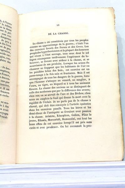 De la Gymnastique des Anciens, comparée avec celle des Modernes, …