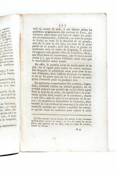 Précis Rapide des Evénemens qui ont eu lieu à Paris …