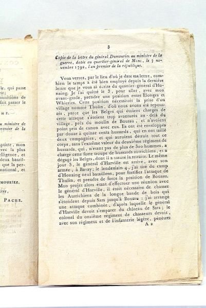 PIÈCES relatives à la prise de Mons par le Lieutenant-Général …