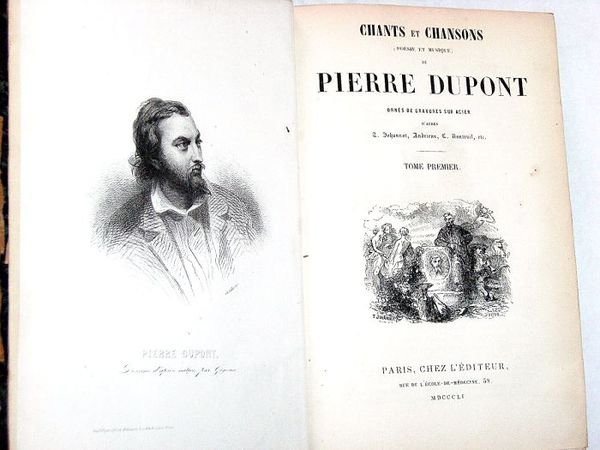 Chants et Chansons (poésie et Musique). Ornés de Gravures sur …