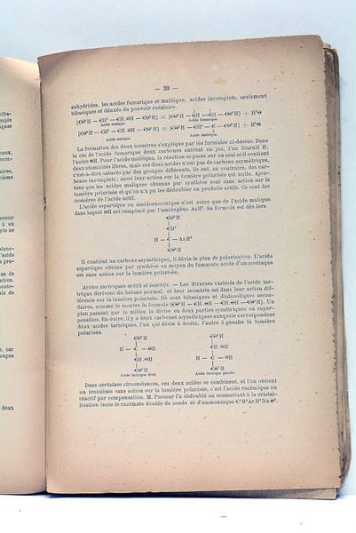 Eléments de Chimie Organique schématique.