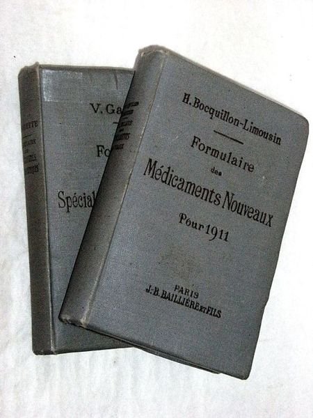 Formulaire des spécialités Pharmaceutiques pour 1911.