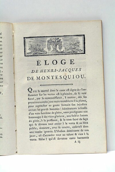 Eloge de Henri-Jacques de Montesquiou de Poilebon, évêque, baron et …