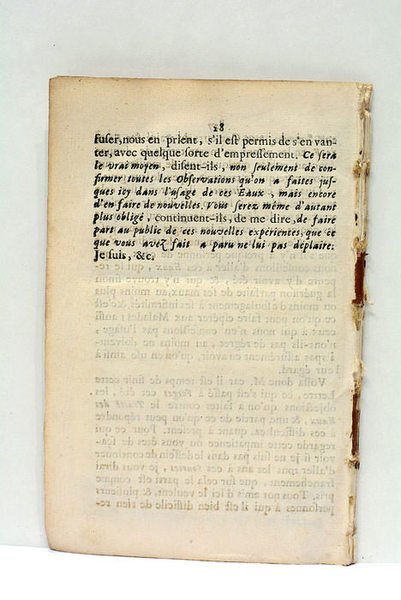 Lettre écrite à M. le 15 Octobre 1696 où il …